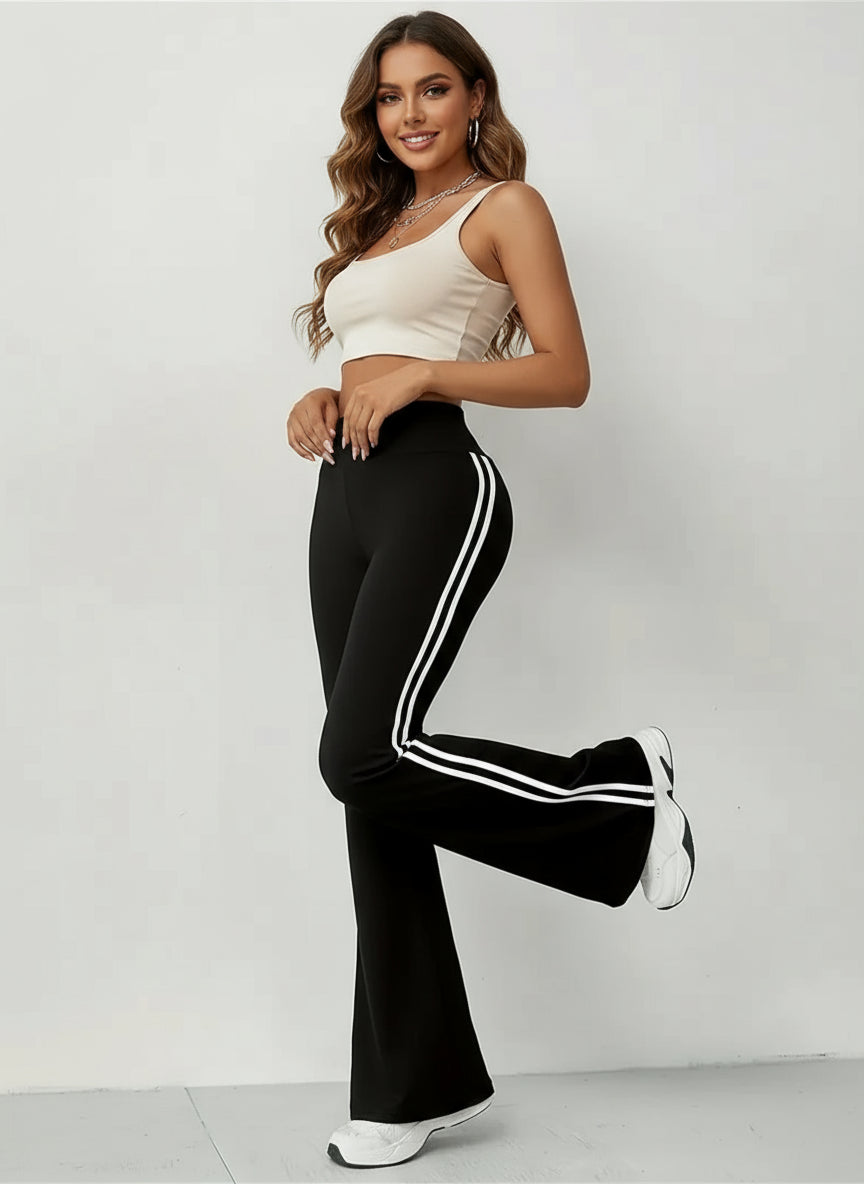 Women's High Waist Flare Pants – Slim Fit Street