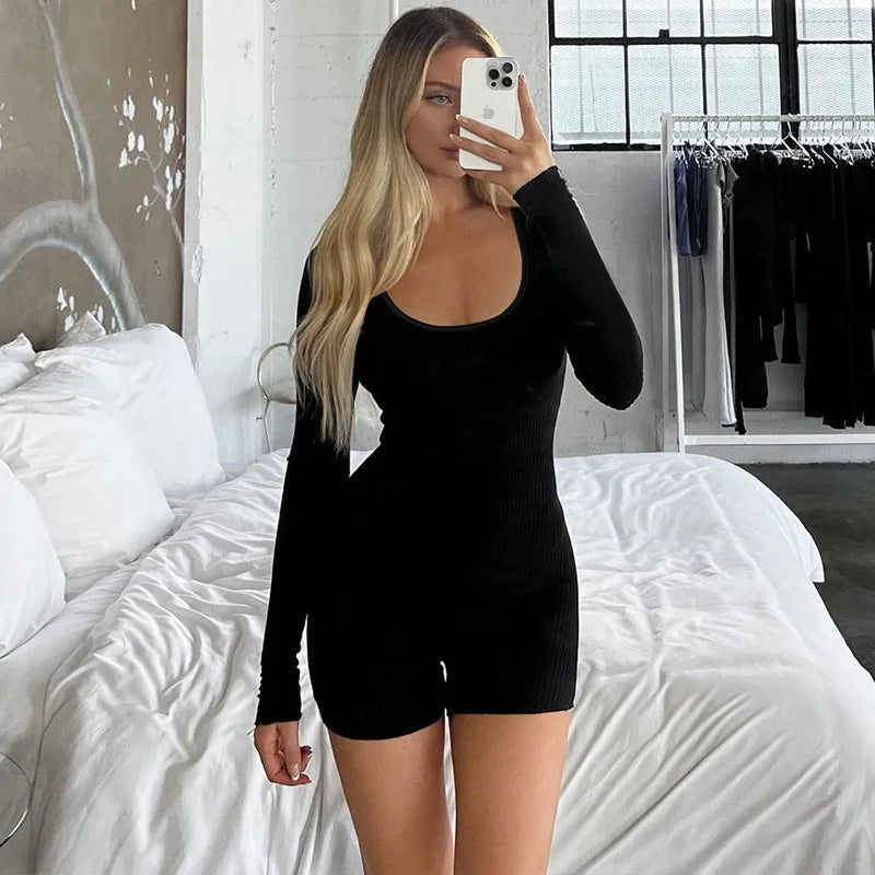 Women’s Autumn Bodycon Jumpsuit