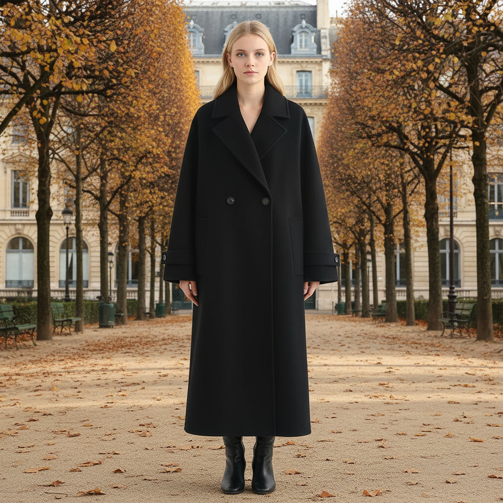 Casual Long Wool Jacket