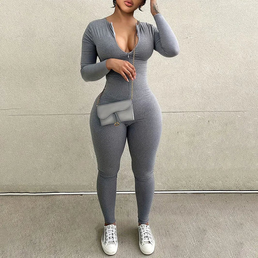 Women’s Casual Skinny Jumpsuit