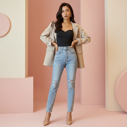 Women's White Top Sleeveless Comfortable Sling